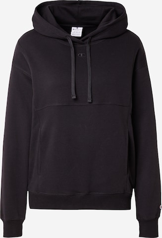 Champion Authentic Athletic Apparel Sportief sweatshirt in Zwart: voorkant