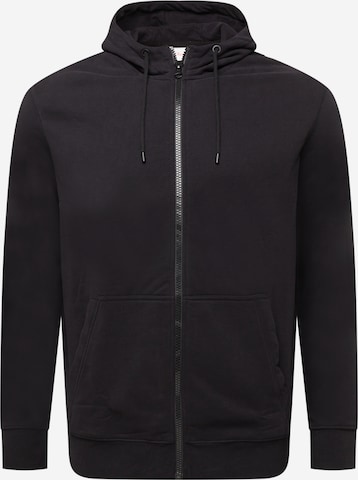 Veste de survêtement s.Oliver en noir : devant