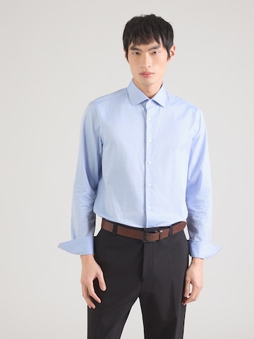 Michael Kors Средняя посадка Рубашка 'PINPOINT' в Синий: спереди