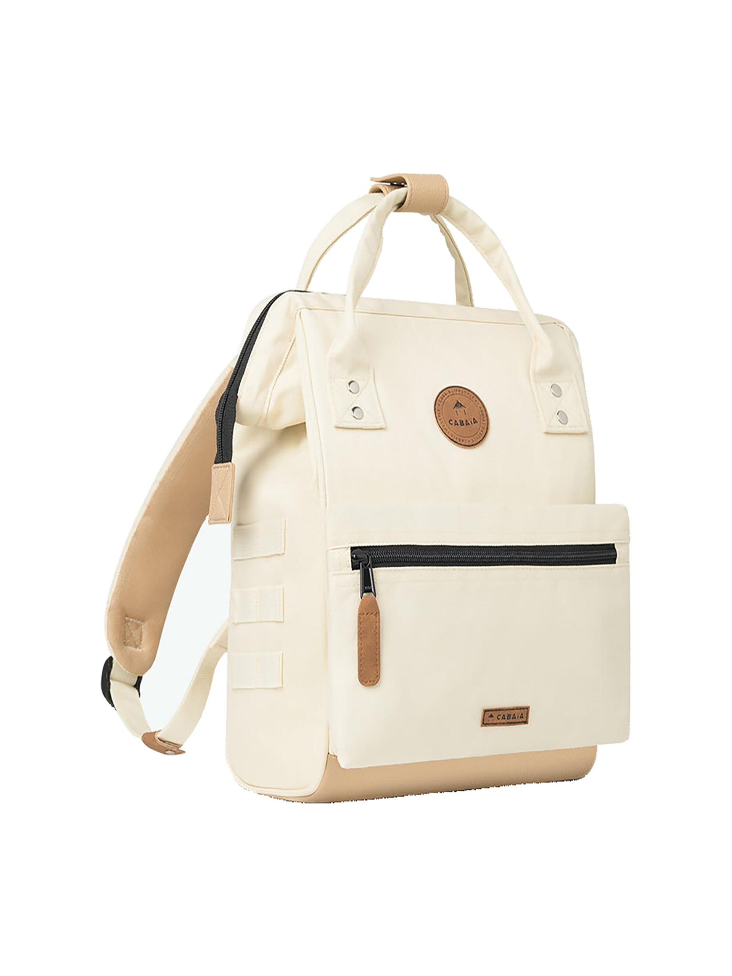 Cabaia Rucksack 'Cape Town S' in Beige: Vorderseite