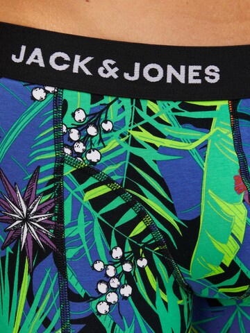 JACK & JONES - Calzoncillo boxer 'FLOWER' en verde