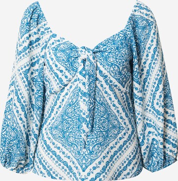 Dorothy Perkins Bluse in Blau: predná strana