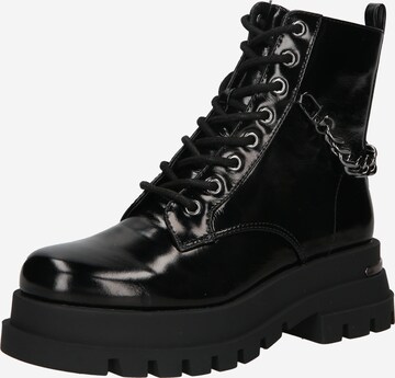 ALDO - Botines con cordones 'GRANDEUR' en negro: frente