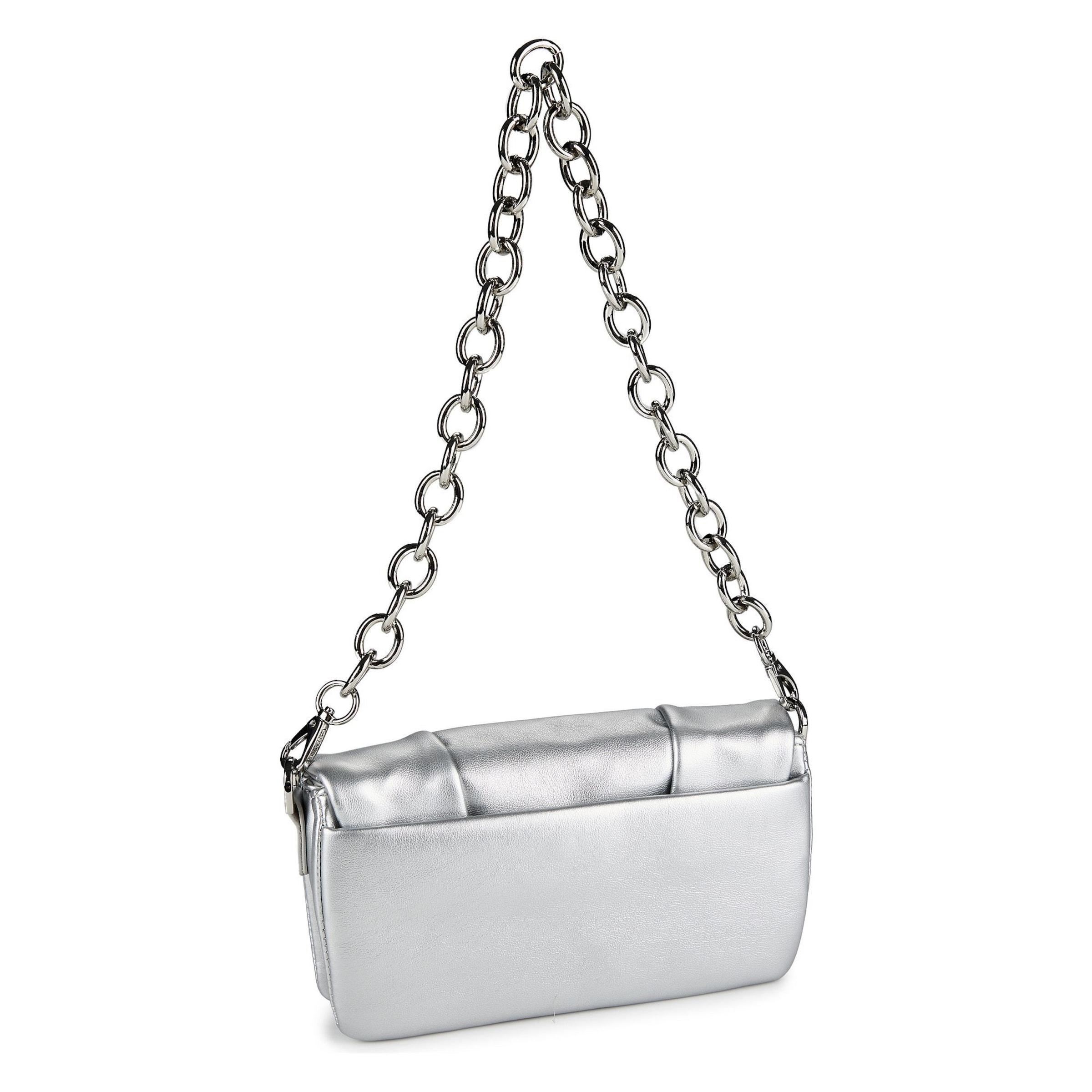 VALENTINO Schoudertas 'Katerina Mir' in Zilver