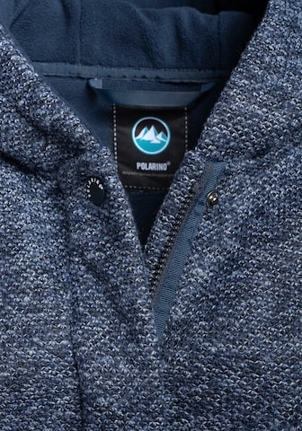 POLARINO Between-Seasons Coat in Blue