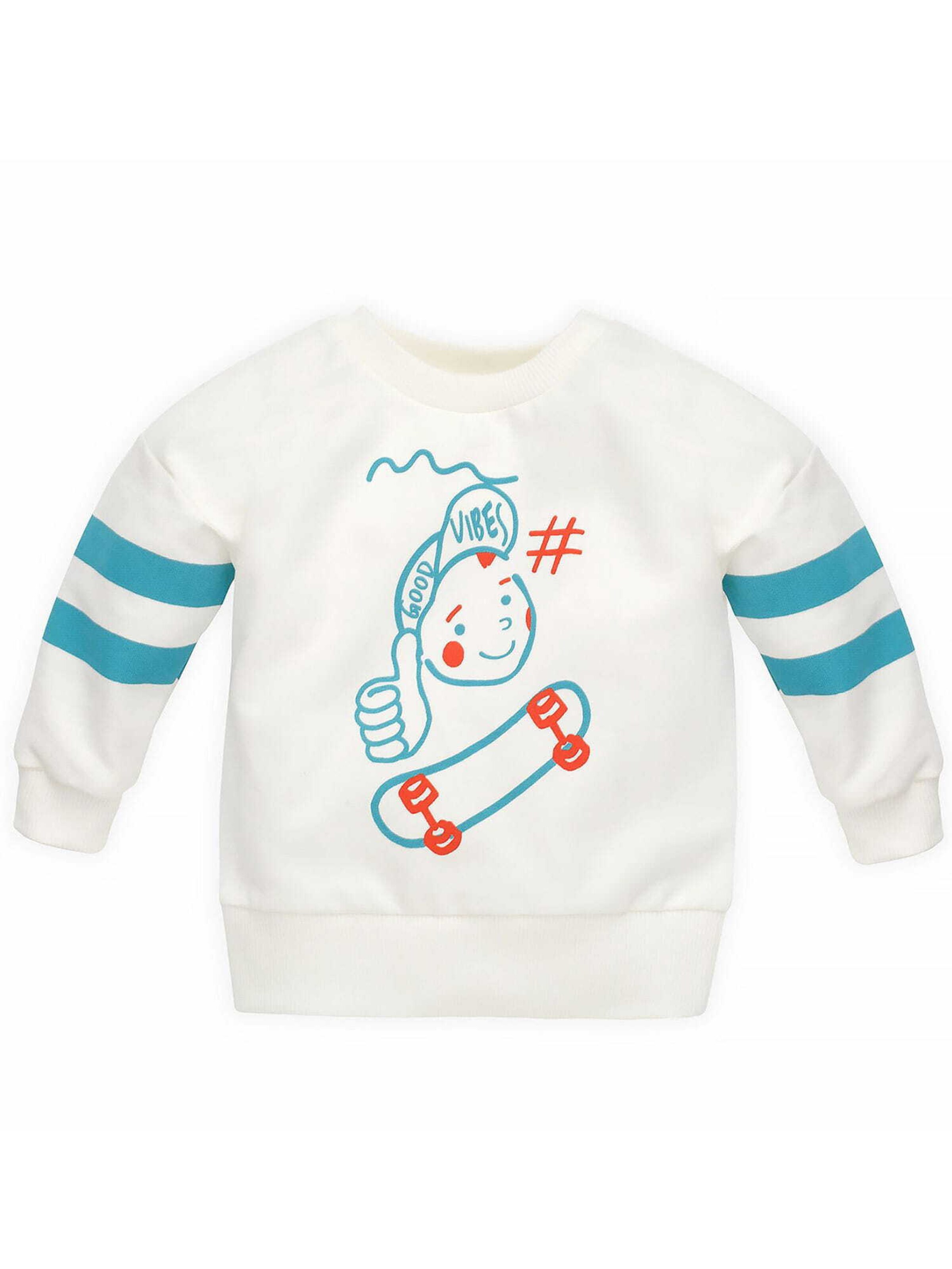 Pinokio Sweatshirt in Weiß: Vorderseite