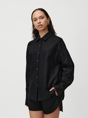 LeGer by Lena Gercke - Blusa 'Antonina' en negro: frente