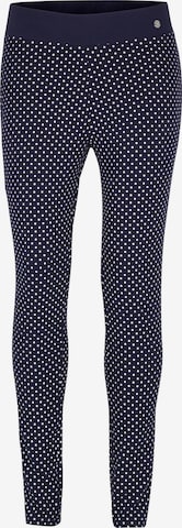 Skinny Leggings TOM TAILOR en bleu : devant