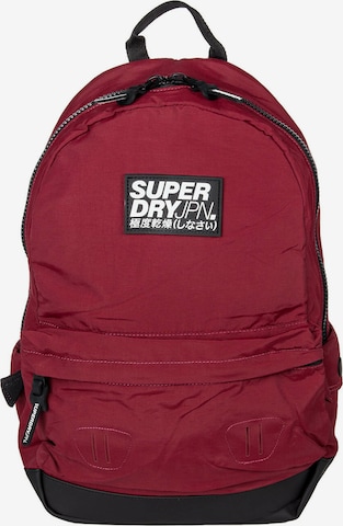 Superdry Rucksack in Rot: predná strana