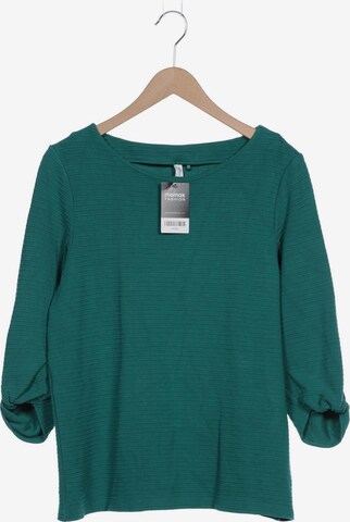 GERRY WEBER Sweatshirt & Zip-Up Hoodie in XL in Green: front