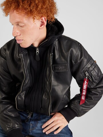 ALPHA INDUSTRIES Between-season jacket 'MA-1 D-Tec' in Black