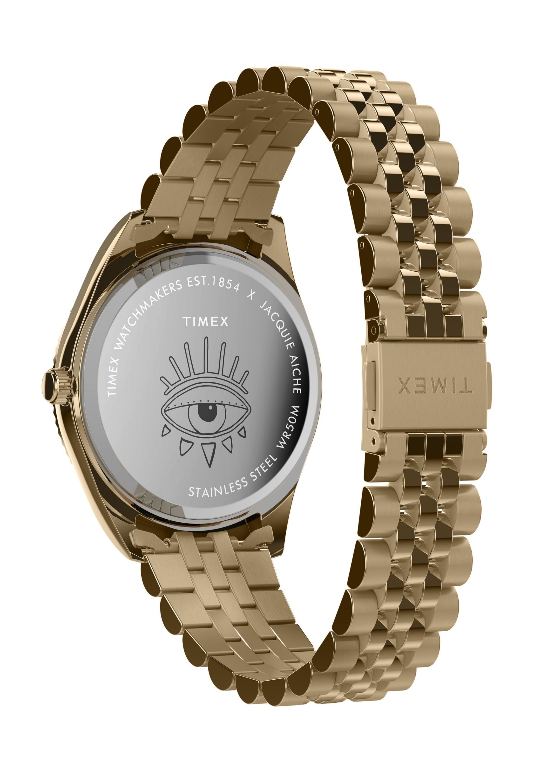 TIMEX Analog watch 'Timex x Jacquie Aiche Desert Daze' in Gold