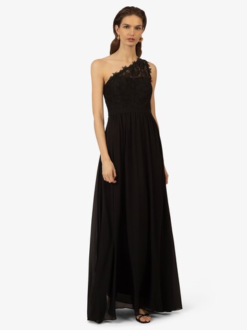 Robe de soirée Kraimod en noir : devant