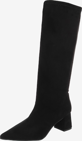 Ital-Design Boots in Black: front