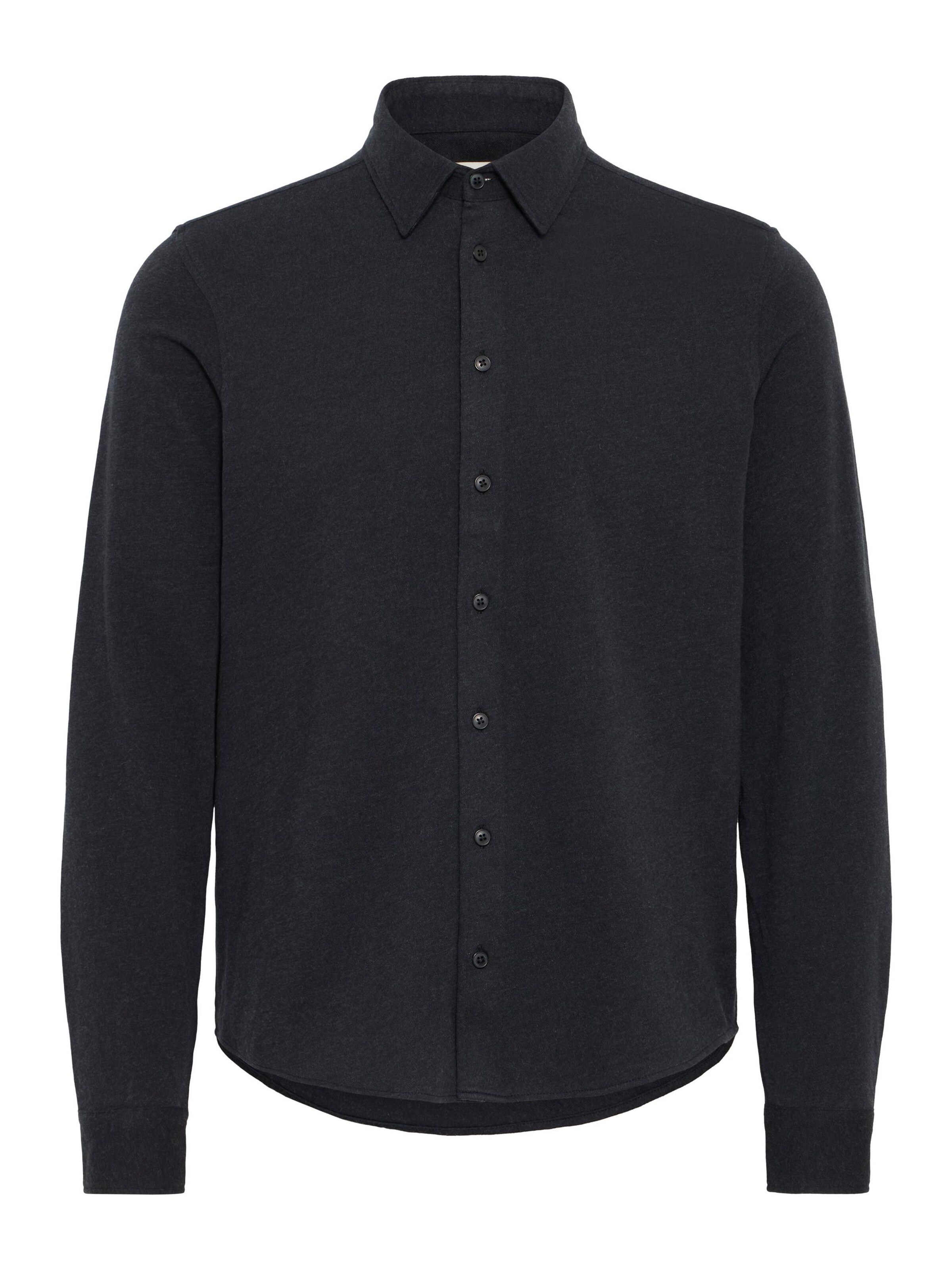 Chemise 'CFARKAN' Casual Friday en noir : devant