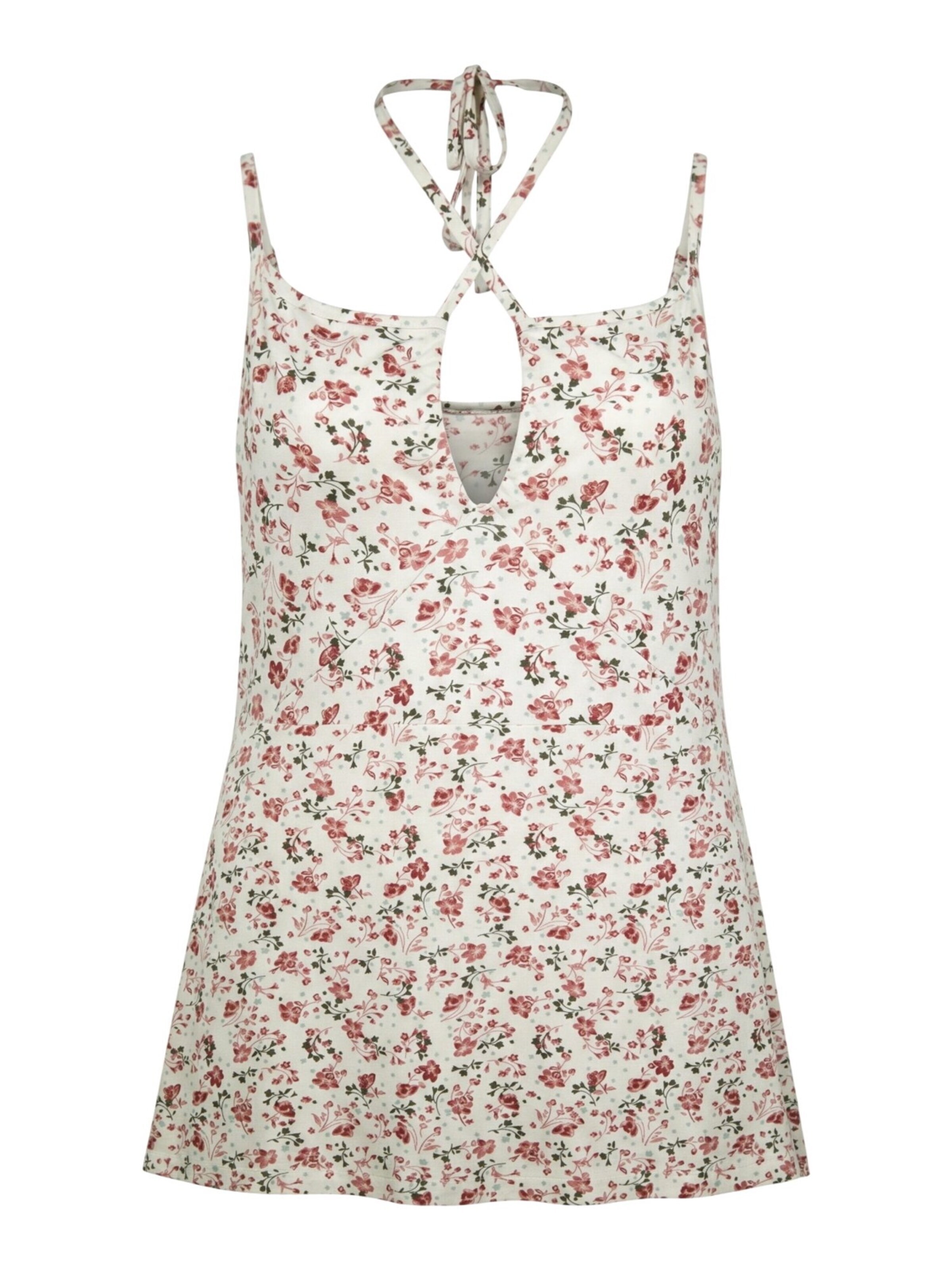 Shape Of You Top in Beige: front