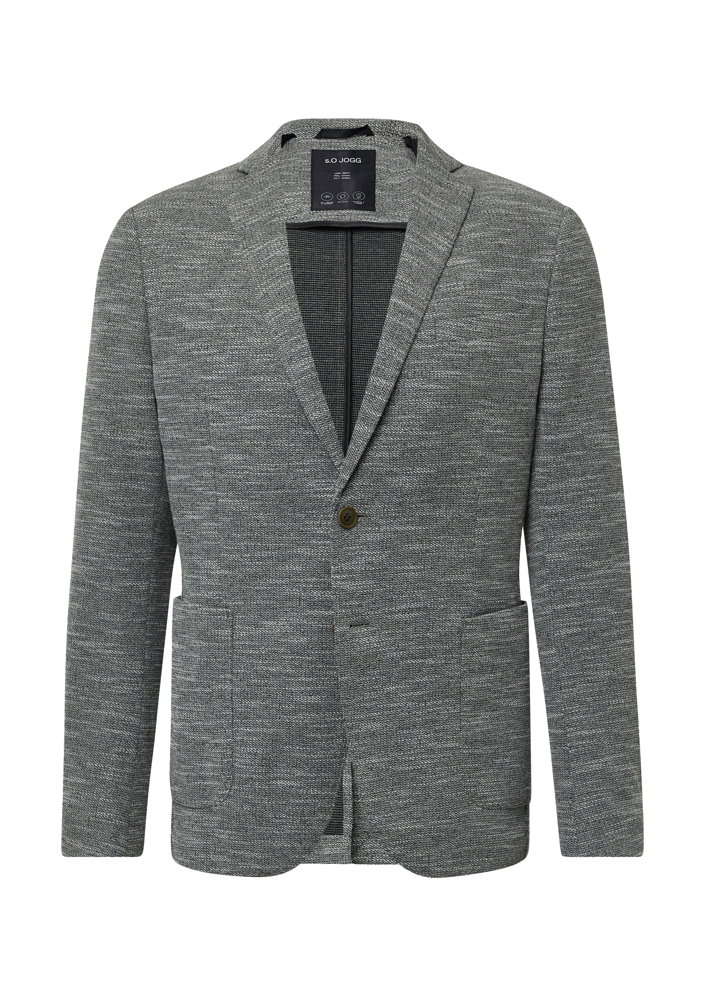 Veste de costume s.Oliver BLACK LABEL en vert : devant