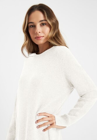 Frieda & Freddies Knitted dress in White