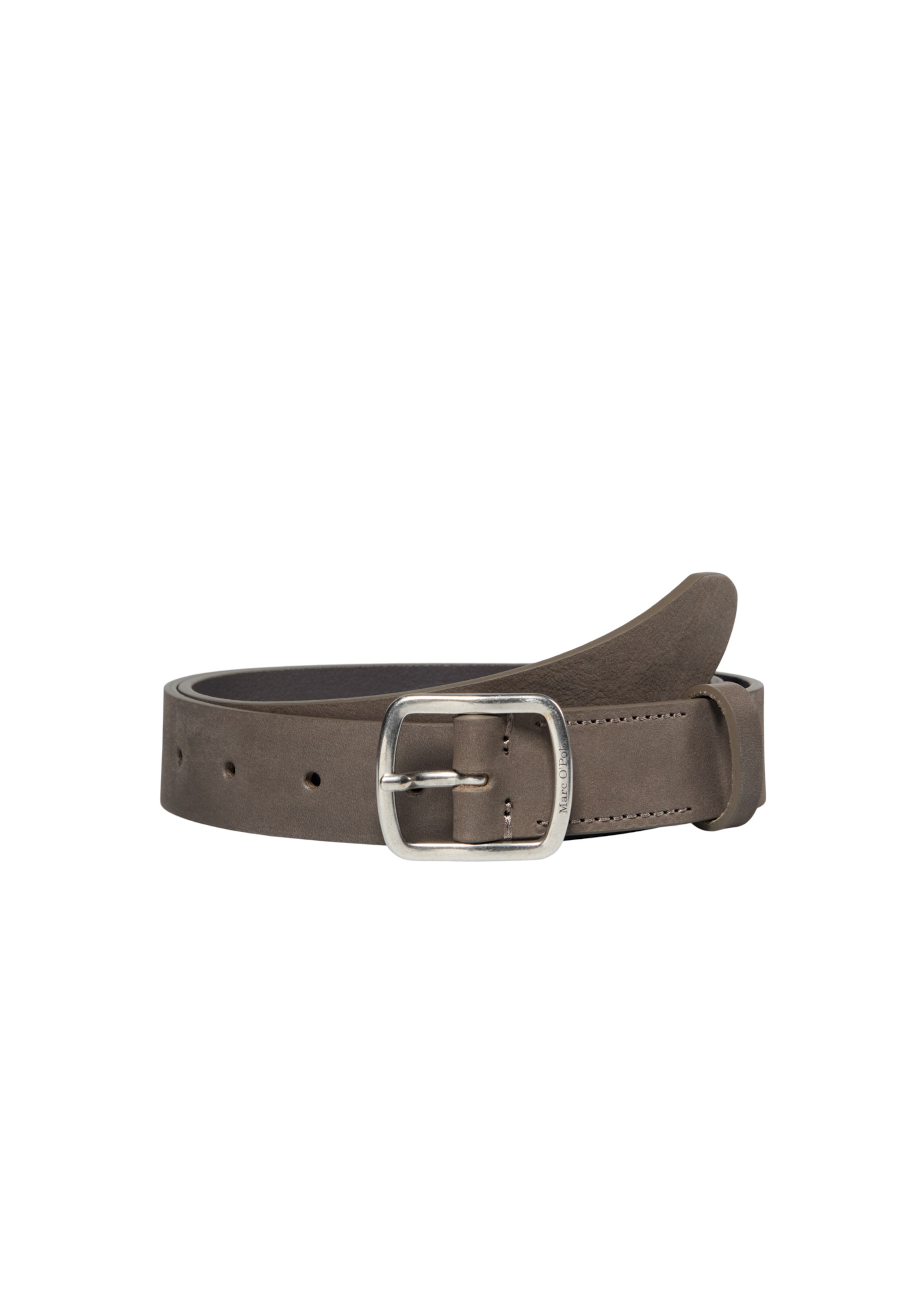 Ceinture 'Fanny' Marc O'Polo en marron : devant