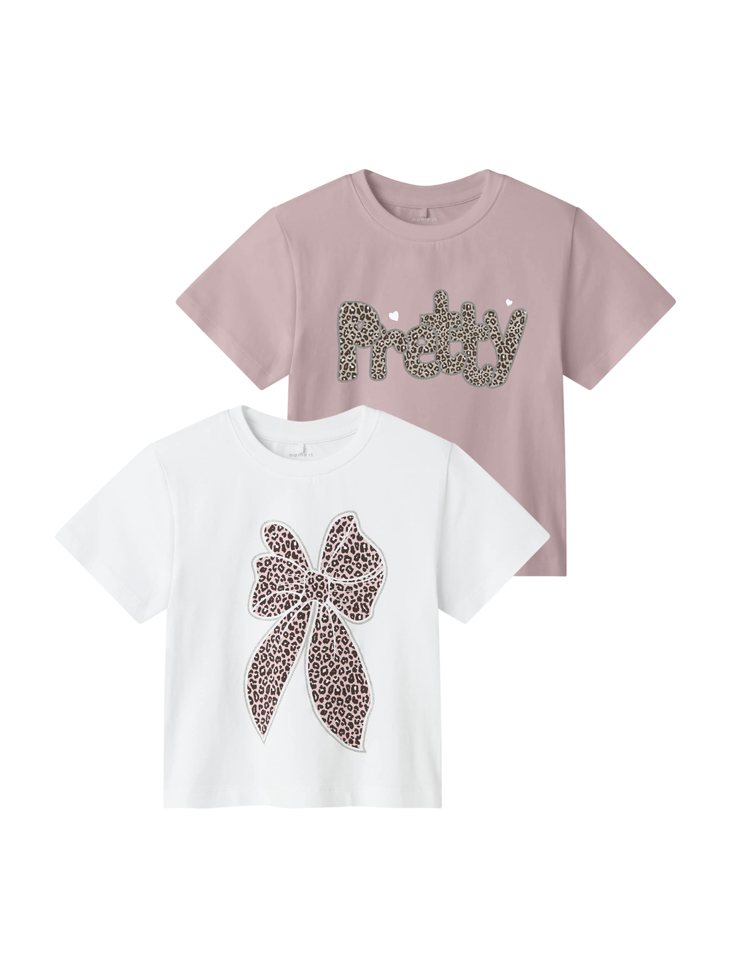 NAME IT - Camiseta en rosa: frente