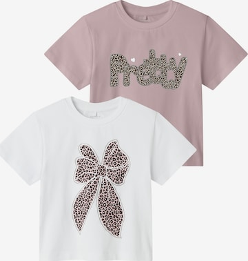 rožinė NAME IT Marškinėliai: priekis