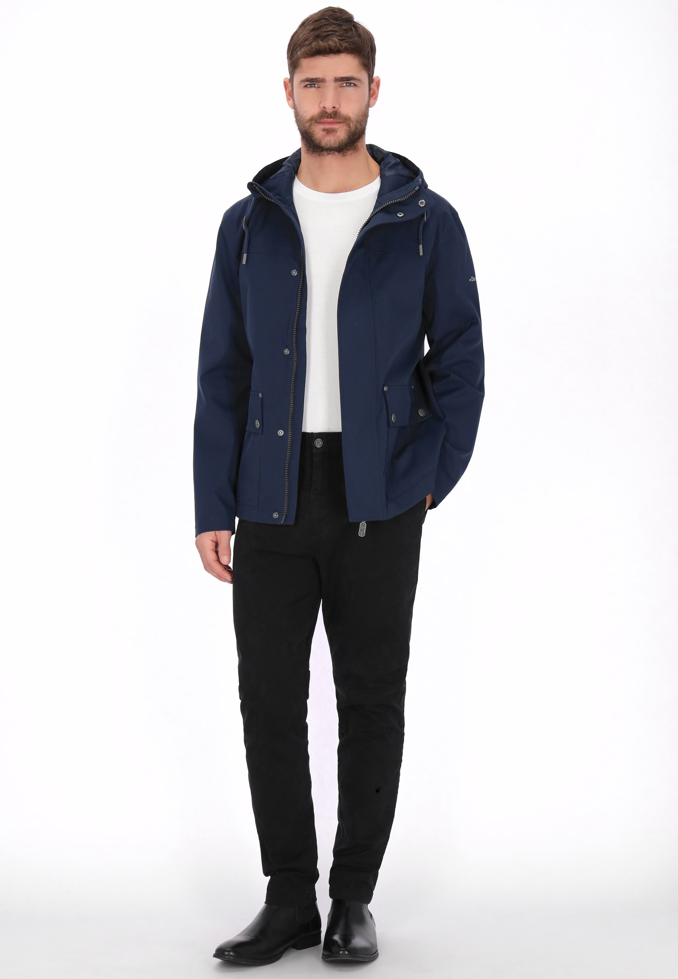 DreiMaster Klassik Weatherproof jacket 'Classic' in Blue
