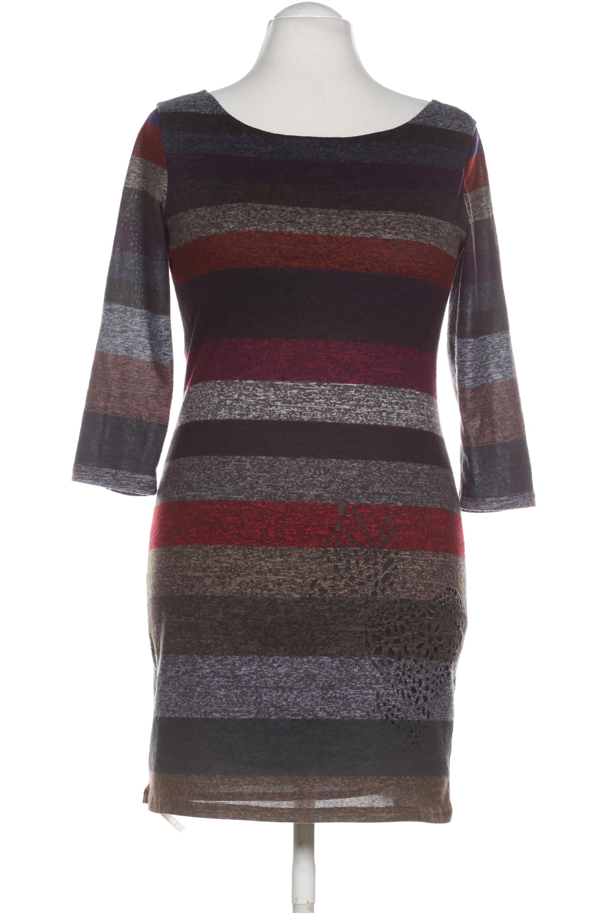 Desigual Kleid L in Grau: Vorderseite