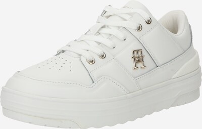 TOMMY HILFIGER Platform trainers 'BASKET' in Ecru / Gold, Item view