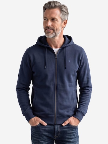 redmond Zip-Up Hoodie 'Basic' in Blue