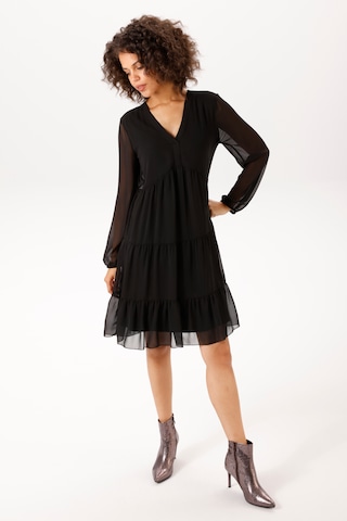 Aniston CASUAL Kleid in Schwarz: Vorderseite