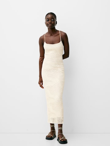 Bershka Dress in Beige
