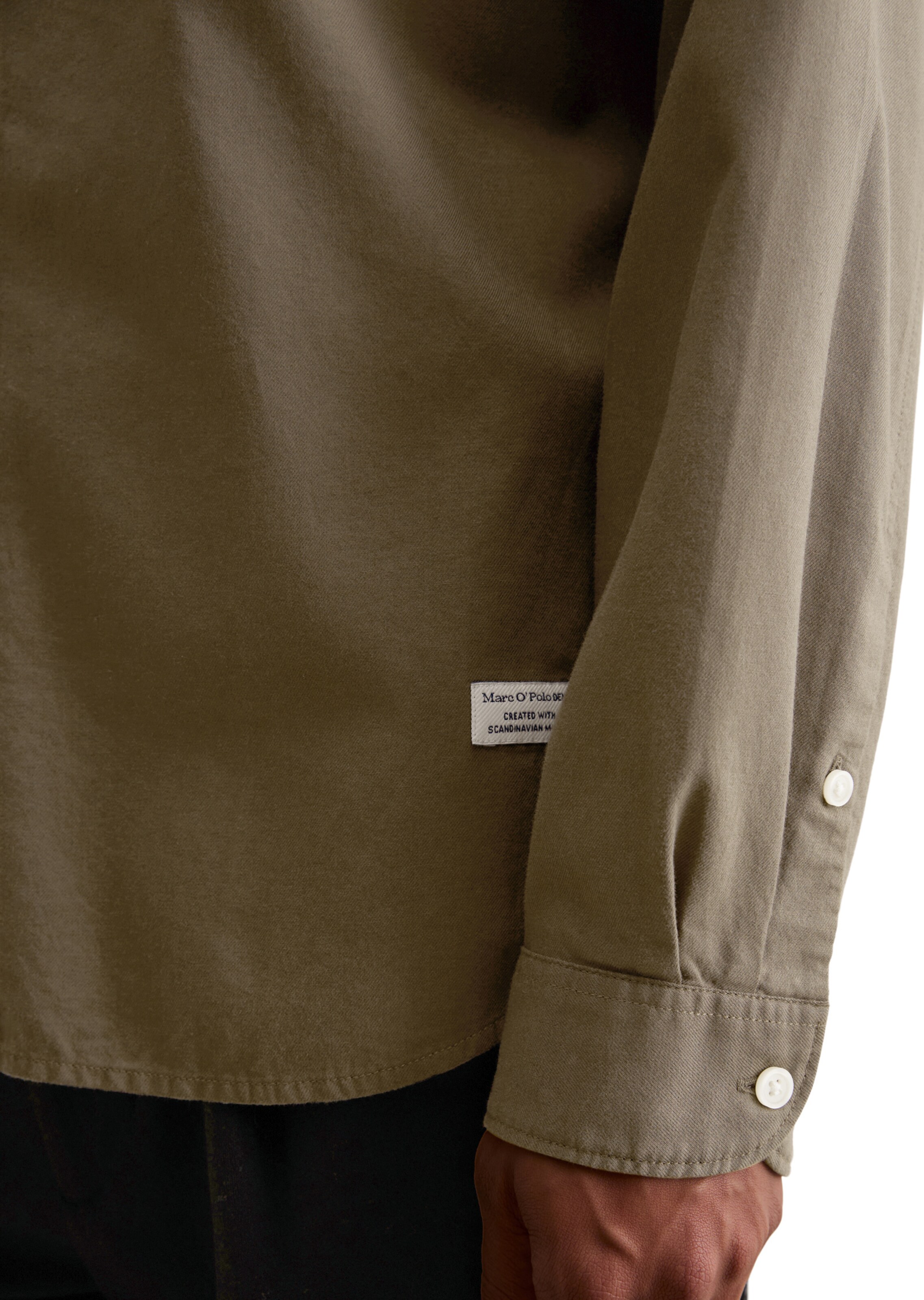 Marc O'Polo DENIM Regular Fit Hemd in Braun