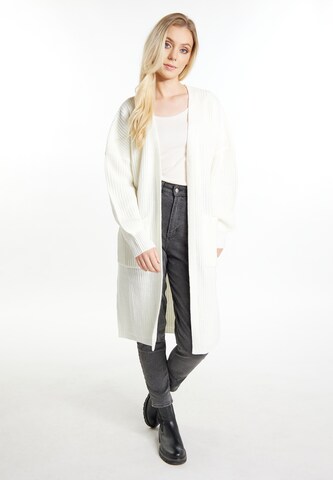 DreiMaster Vintage Knit cardigan in White