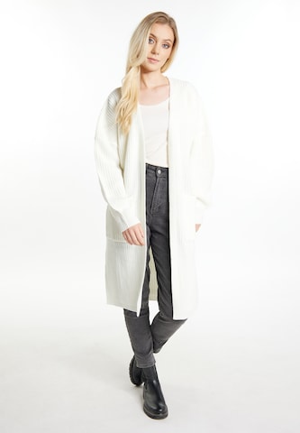 DreiMaster Vintage Knit Cardigan in White