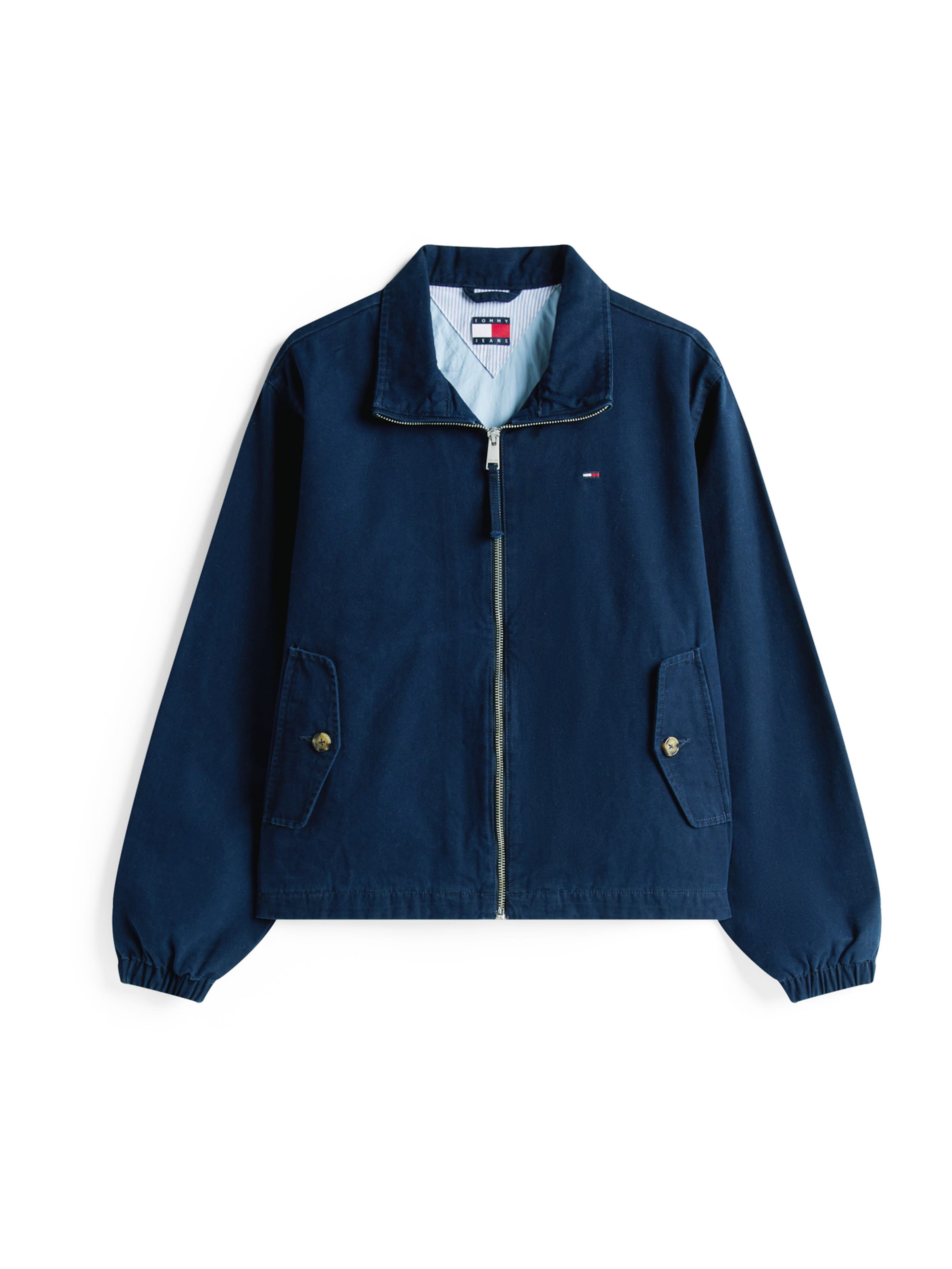 Giacca di mezza stagione di Tommy Jeans in blu: frontale