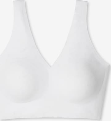 Soutien-gorge ' Lasercut Invisible Soft ' SCHIESSER en blanc : devant