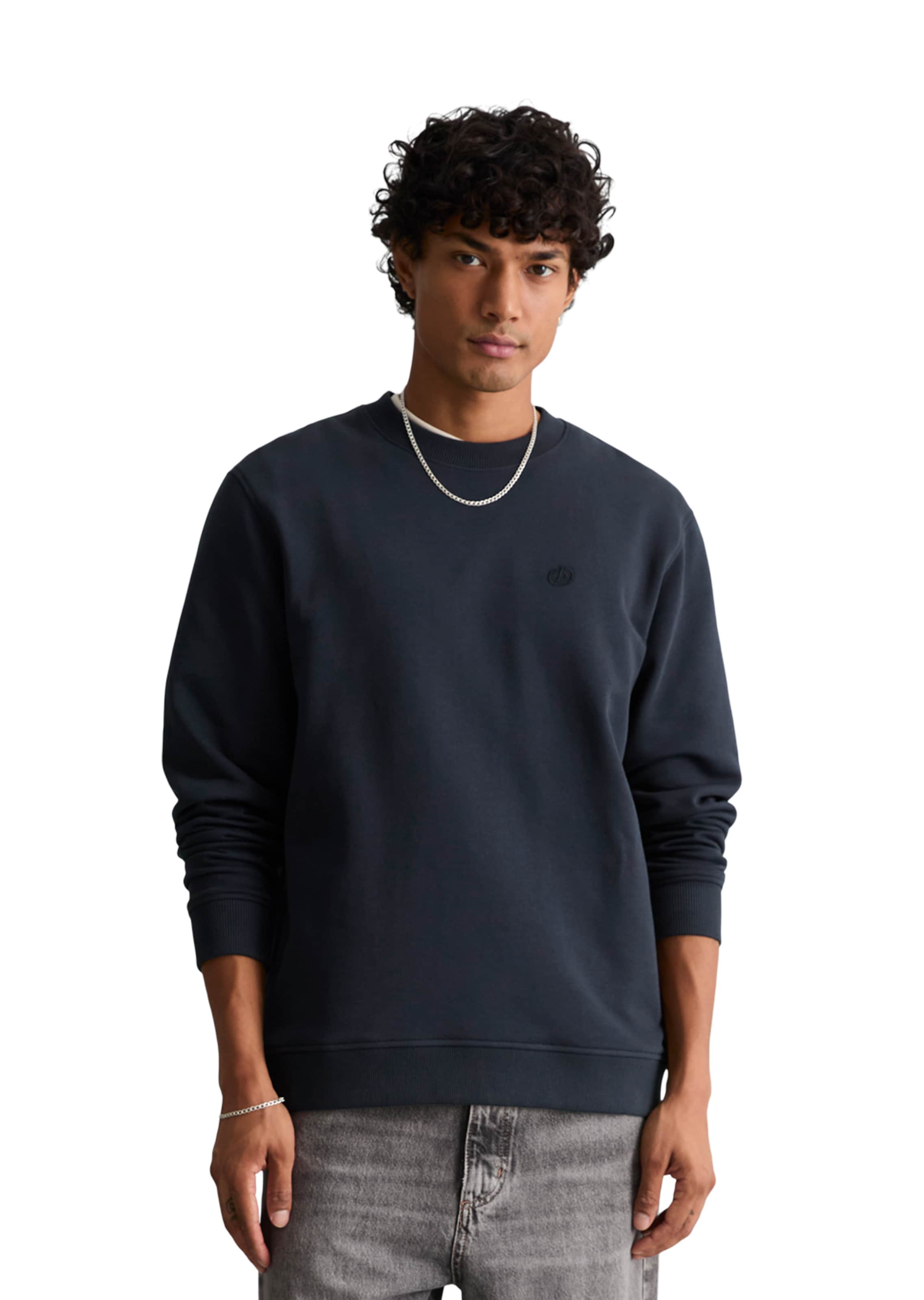Marc O'Polo DENIM Sweatshirt r in Blau: Vorderseite