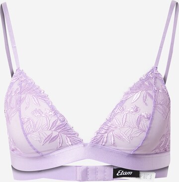 ETAM - Triangular Soutien 'SENTEUR' em roxo: frente