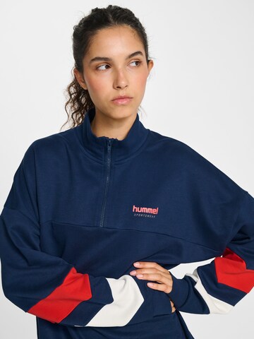 Hummel Sports sweatshirt in Blue