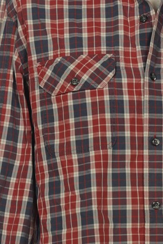 TIMBERLAND Button Up Shirt in L in Red