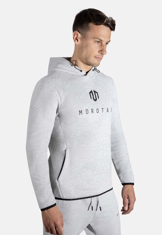 MOROTAI Sweatshirt 'NEO' in Grau: Vorderseite