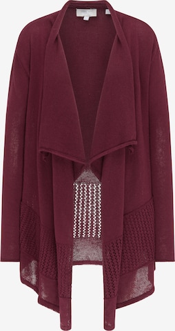 Cardigan Usha en rouge : devant