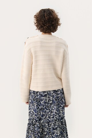 Pull-over 'Noell' Part Two en blanc