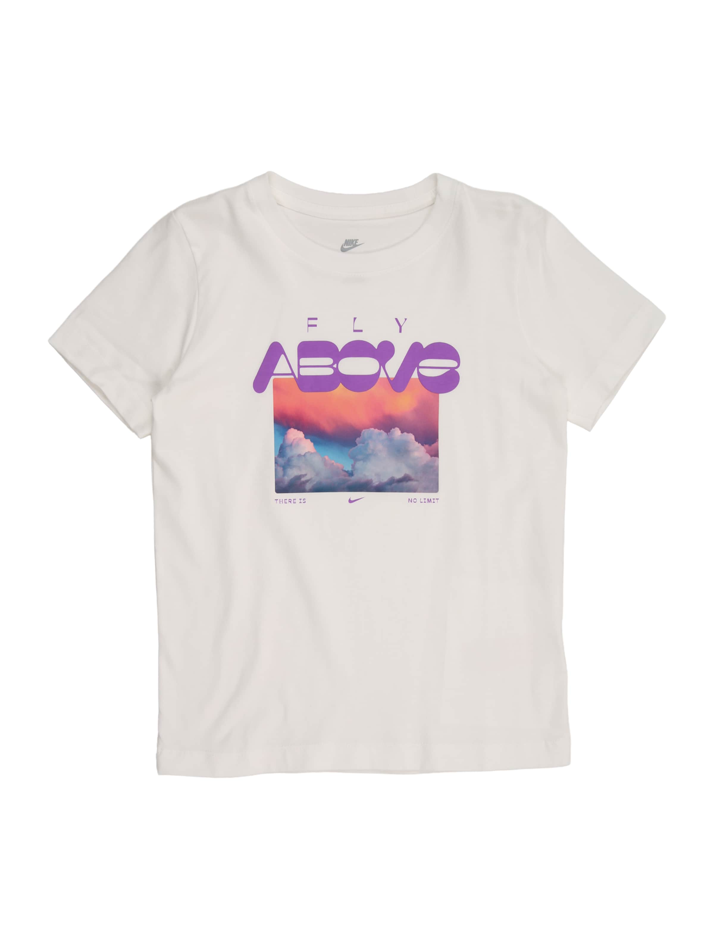 Nike Sportswear Paita 'FLY ABOVE' värissä valkoinen: etupuoli