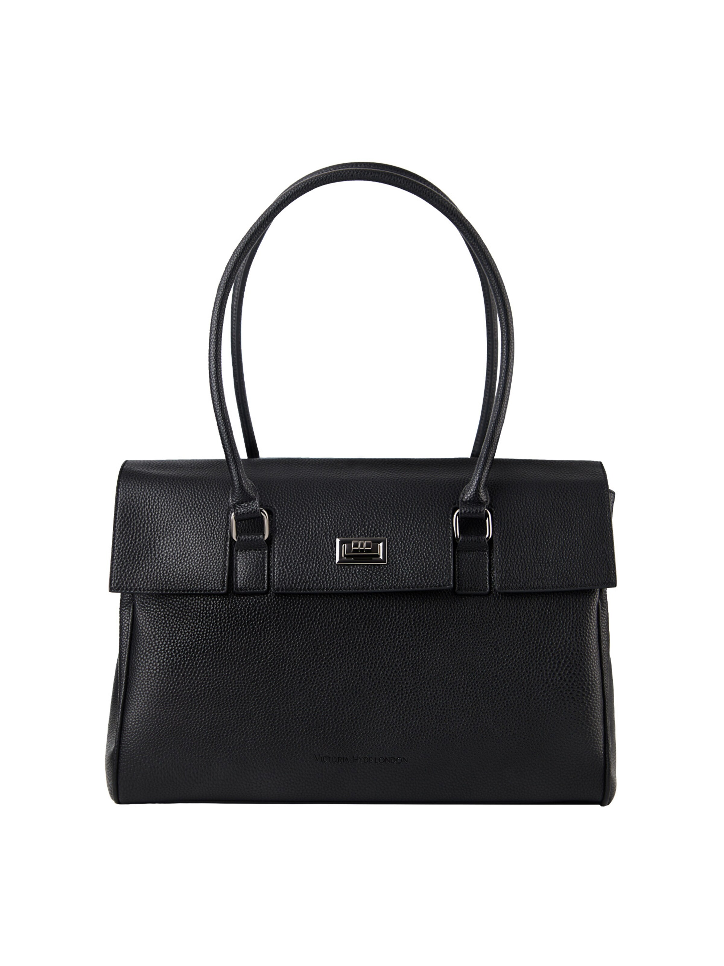 Victoria Hyde Handtasche 'Jole' in Schwarz: Vorderseite