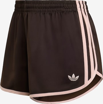 Loosefit Pantalon 'Sprinter' ADIDAS ORIGINALS en marron : devant