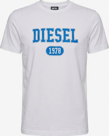 T-Shirt 'T-DIEGOR-K46' DIESEL en blanc : devant