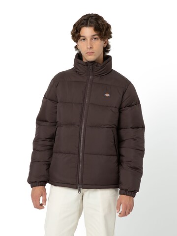 DICKIES Winterjacke  'WALDENBURG' in Braun: predná strana