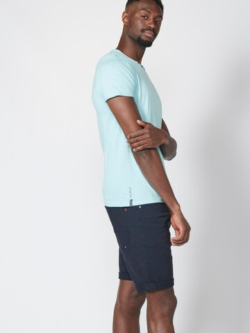 KOROSHI T-Shirt in Blau