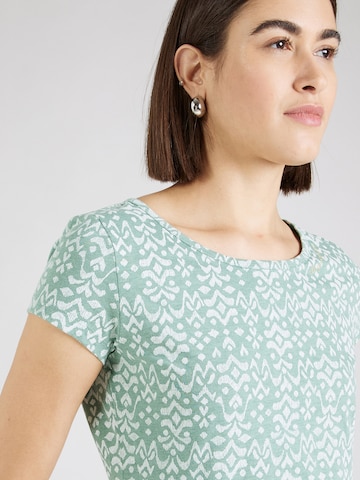 Ragwear - Camisa 'MINTT IKAT' em verde